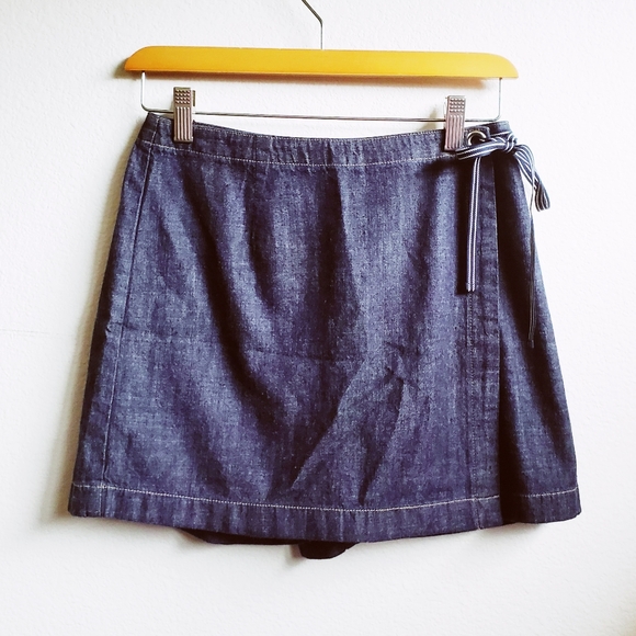 Ann Taylor Pants - Ann Taylor Denim Wrap Skort NWT (2P)